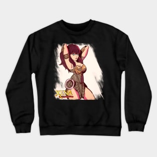 Xena Princess Warrior Crewneck Sweatshirt